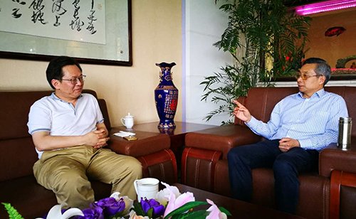 中國金屬材料流通協會副秘書長李強同志前來拜訪